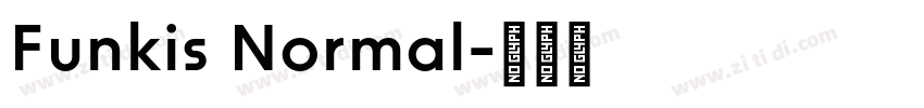 Funkis Normal字体转换